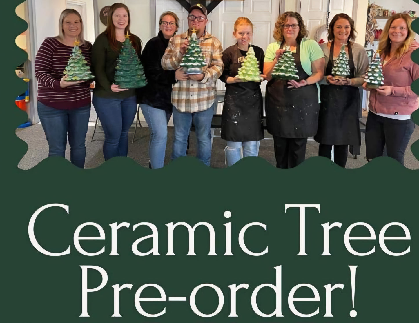 Ceramic Christmas Tree Workshops