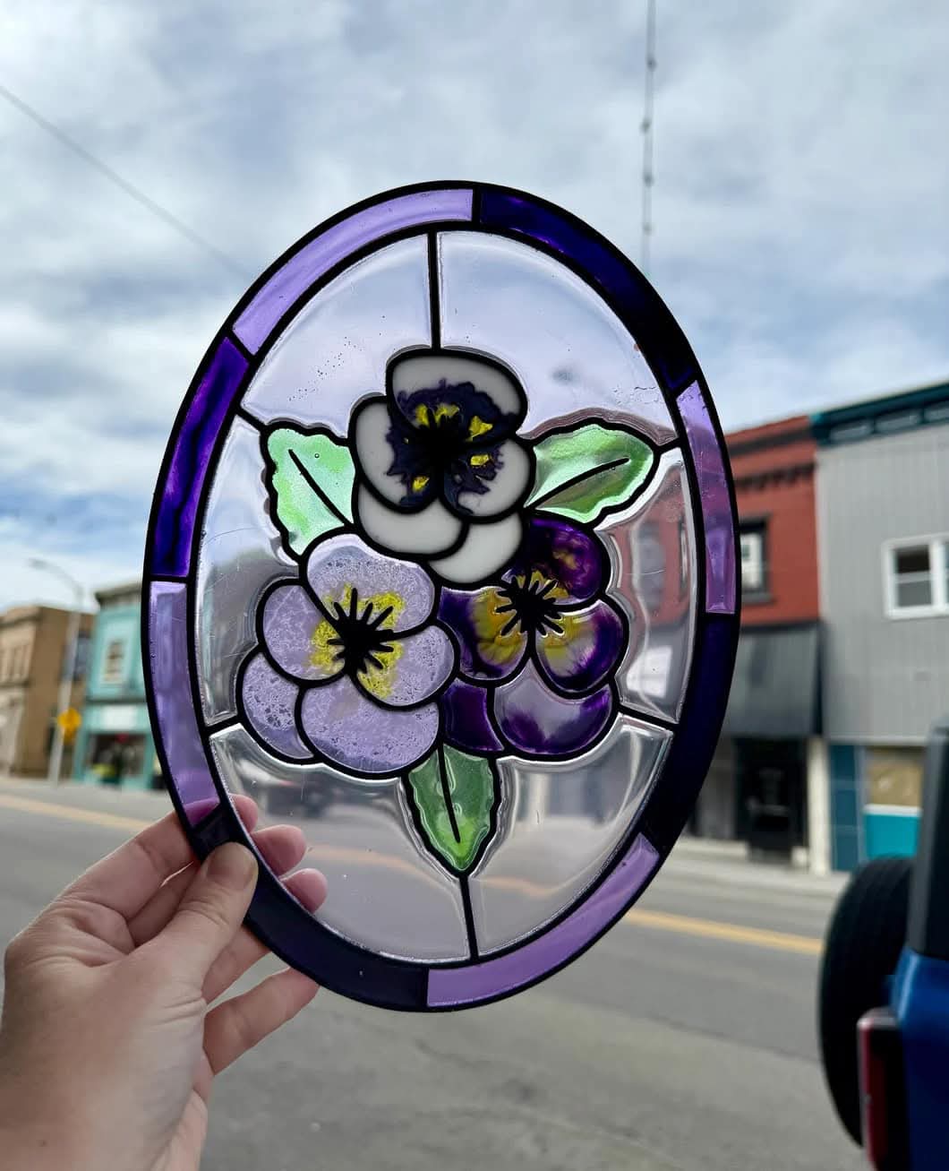 Purple flowers