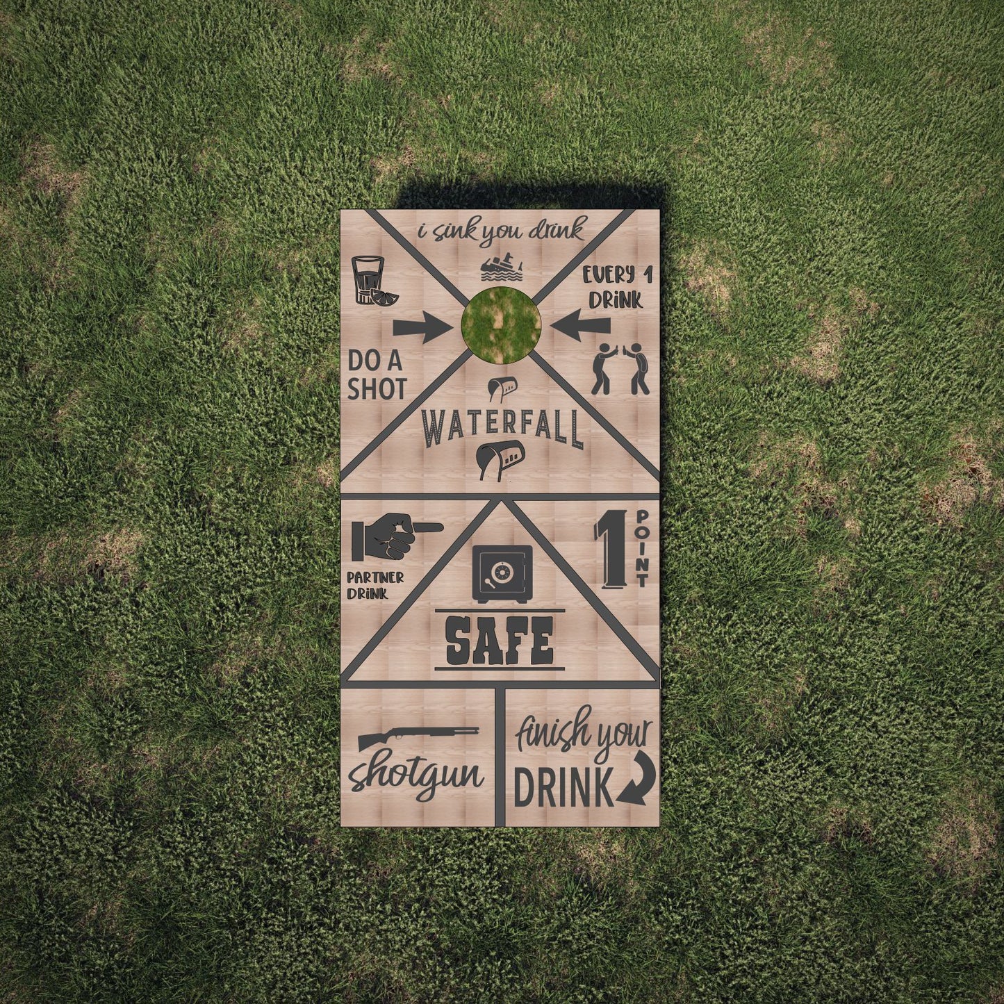 May 17th @6pm Cornhole Board Workshop for two.