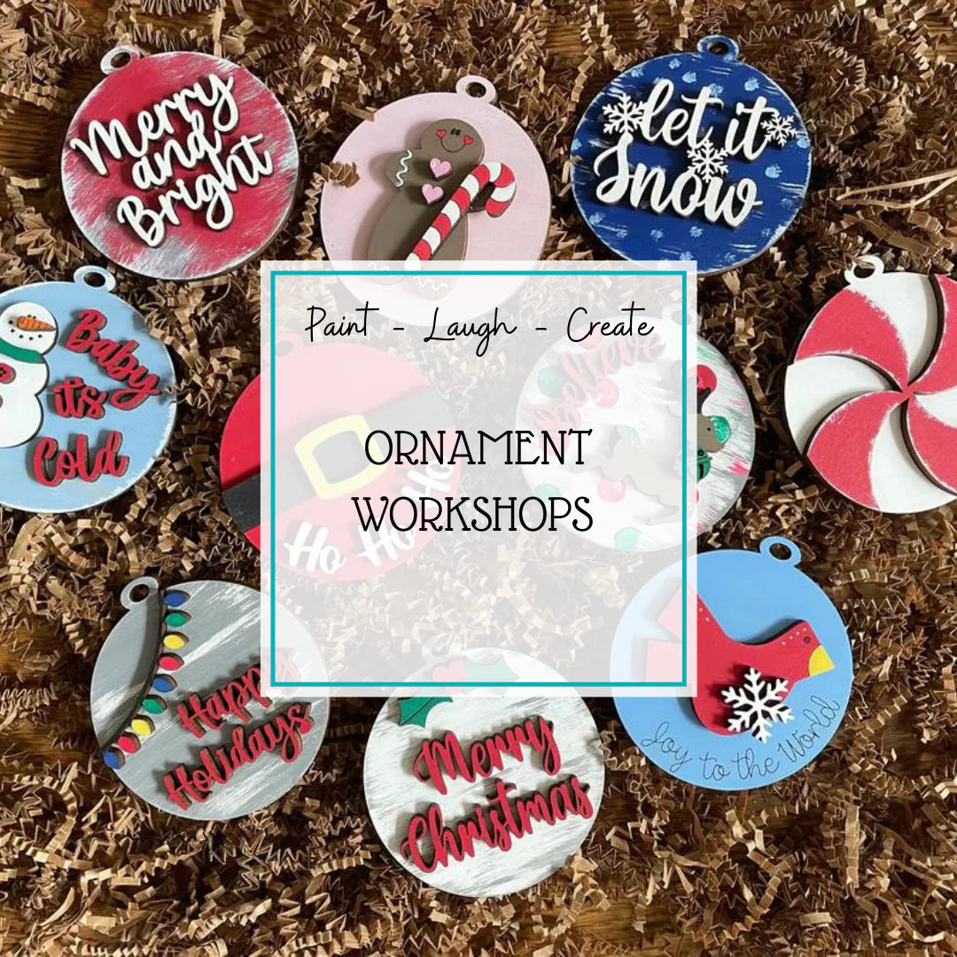 11/1 Set of Four 3D Christmas Ornament Workshop
