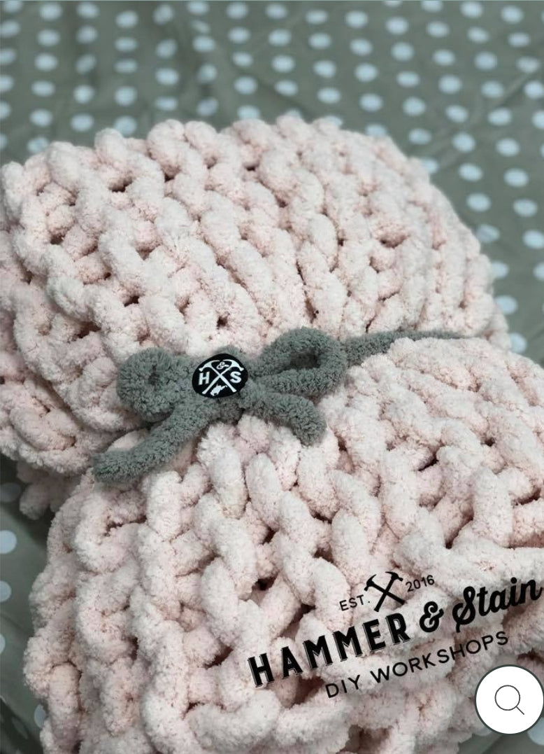 We will make a Chunky Throw/Blanket for you!!