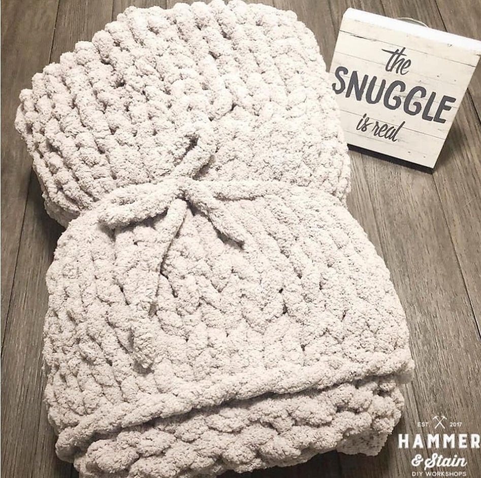 We will make a Chunky Throw/Blanket for you!!