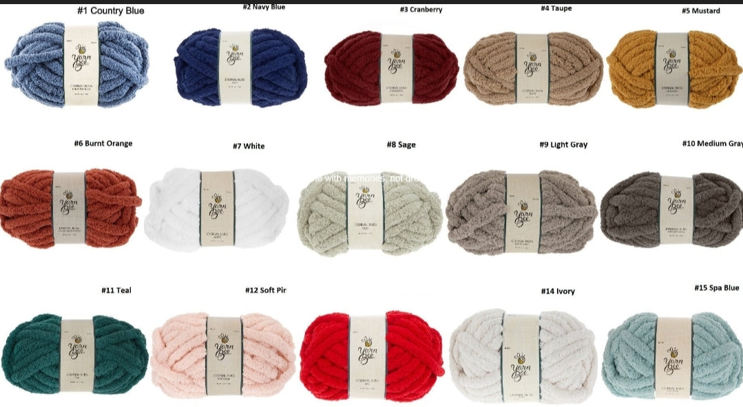 1/12 Private Party Funday Chunky Yarn Throw Workshop 5pm