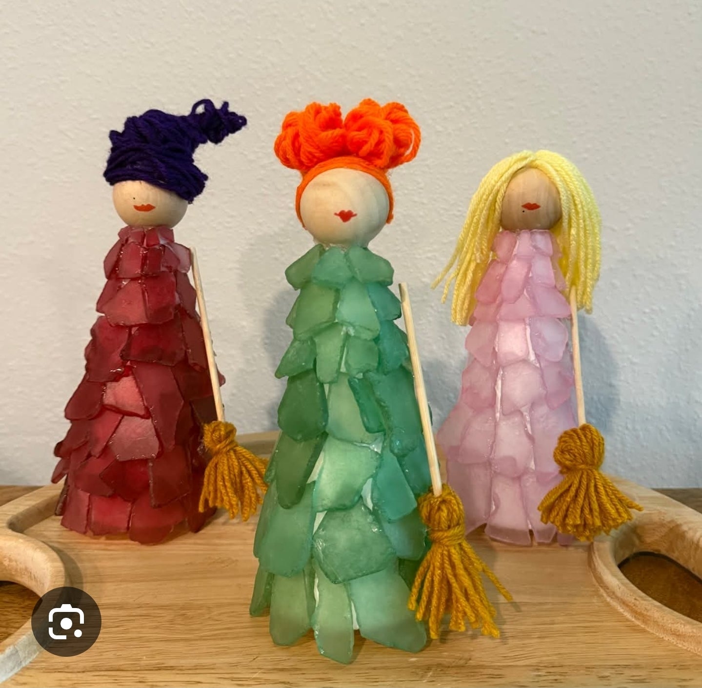 9/20 Saturday @ 2pm or 6pm Sanderson Sister Seaglass Trio Workshop