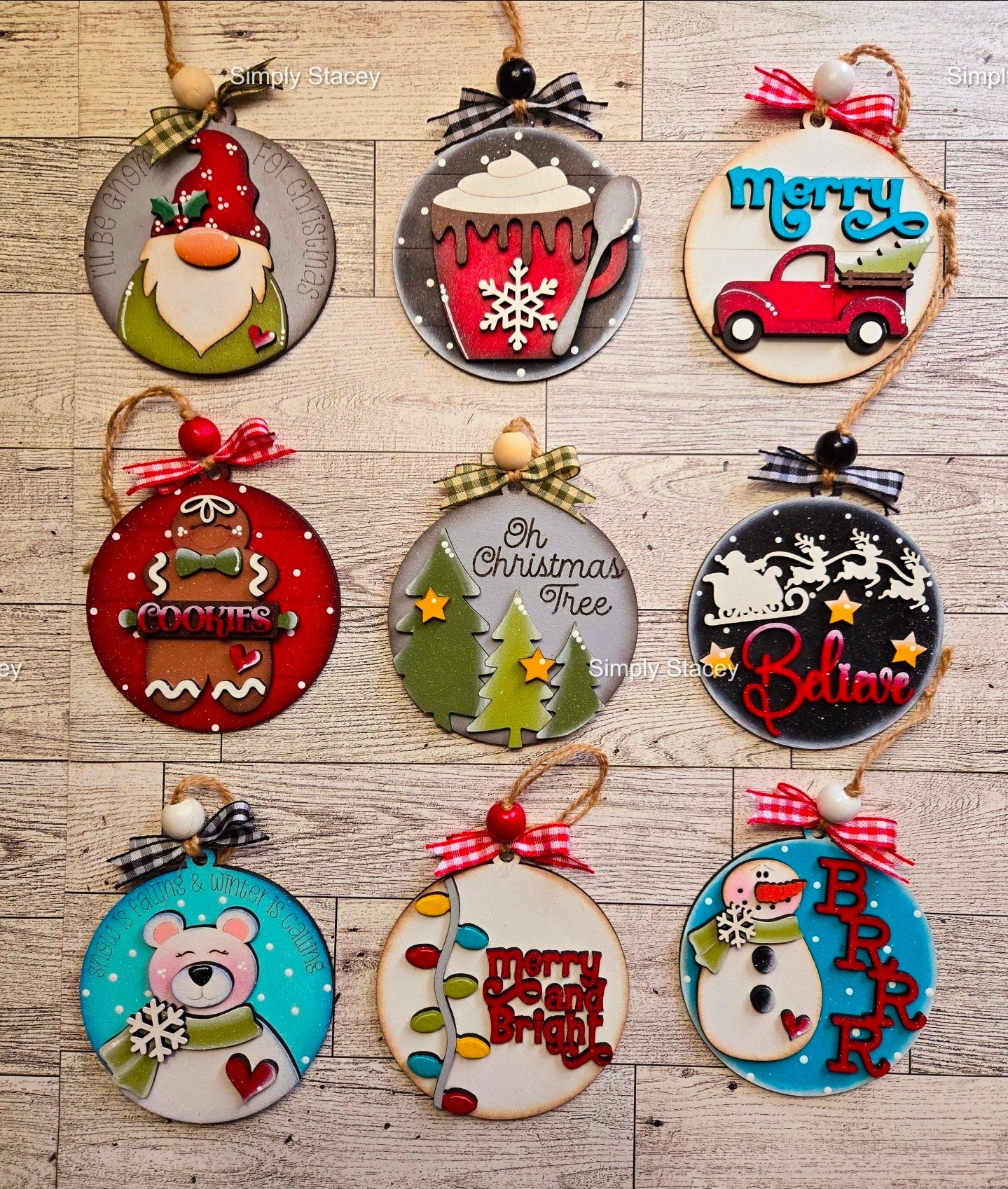 12/6 Drop-in or Take Home 3D Christmas Ornament Bar @ 10am-12pm