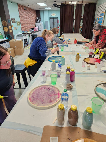Mar 15th 3pm Resin Pour Workshop