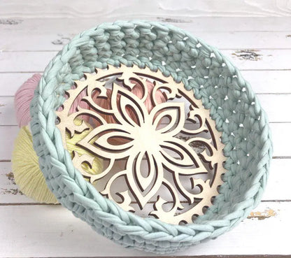 Mar 15th @11am  Beginner Crochet Basket Workshop