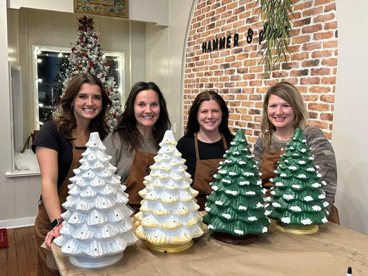 Sept 14th @ 6pm Vintage Ceramic Christmas Tree Workshop