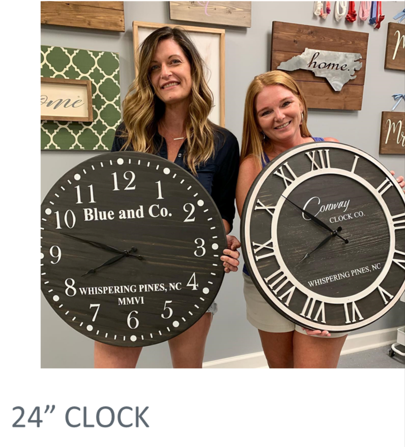 24" Clock