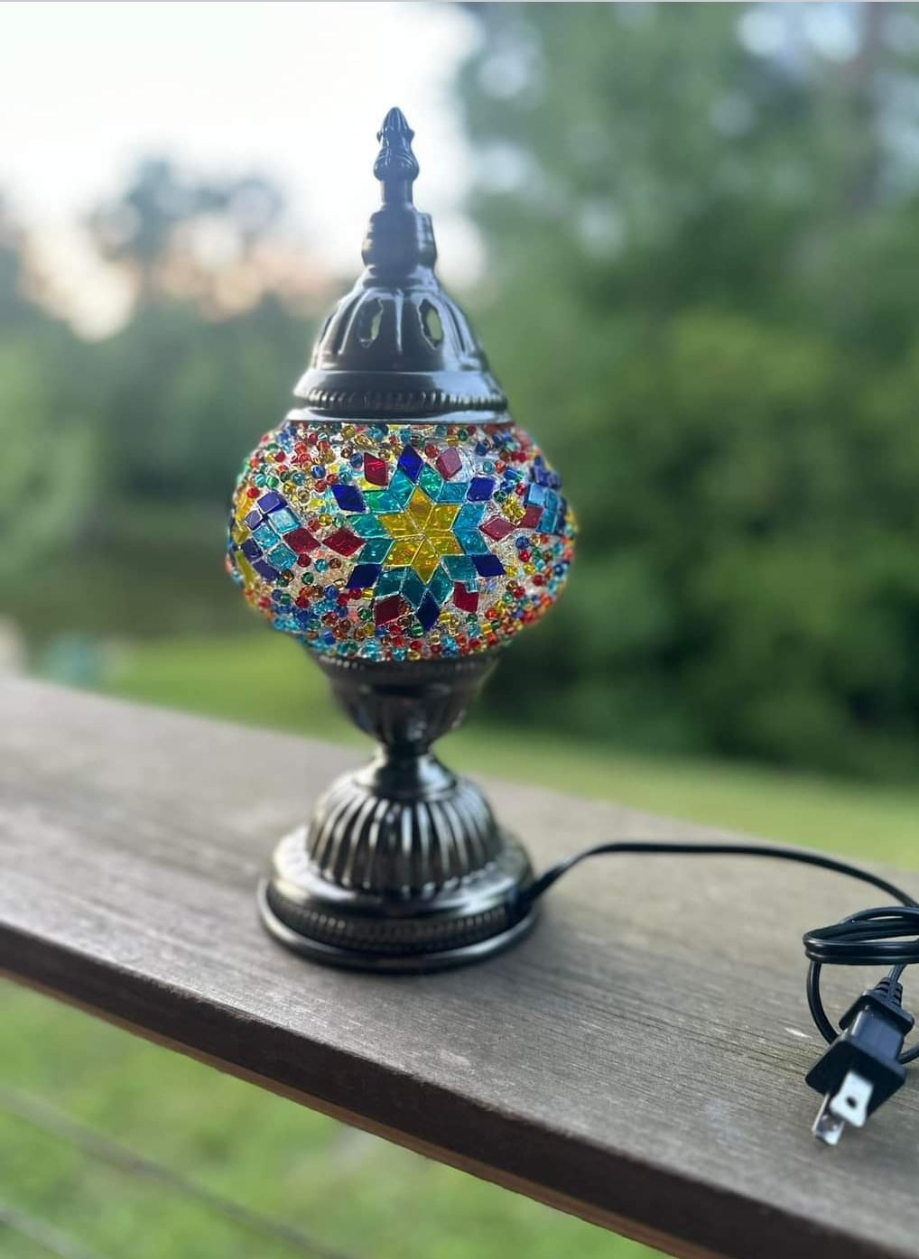 June 7th Turkish Mosaic Lamp Workshop- 11am/3pm/630pm