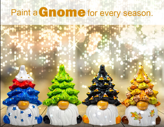 Ceramic Gnome Christmas