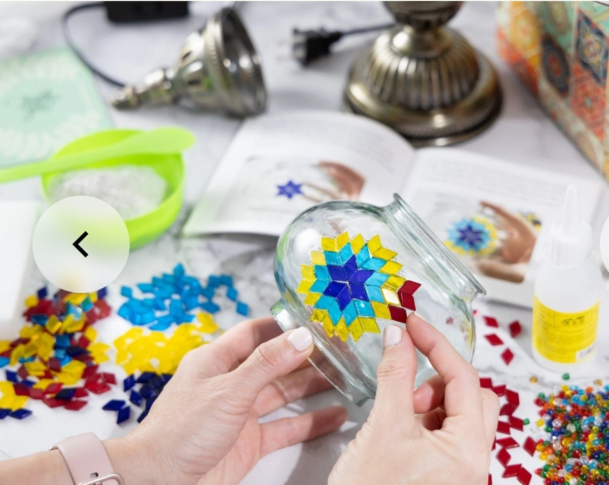 3/21 Turkish Mosaic Lamp Workshop @ 3pm