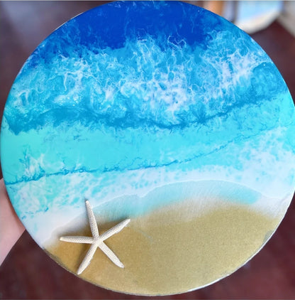 Aug 15th @ 6pm Intro to Resin Pour Workshop