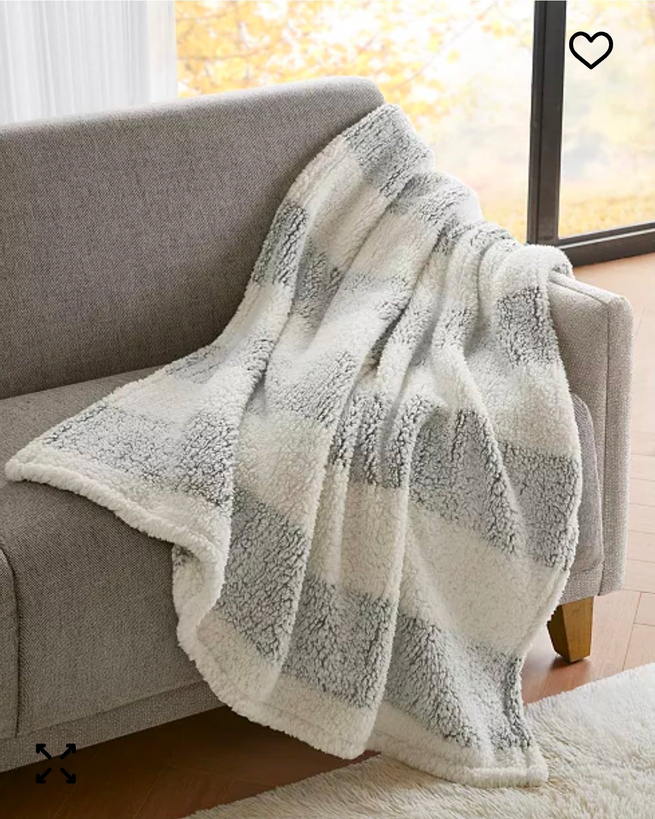 Blanket with Tag and Ornament