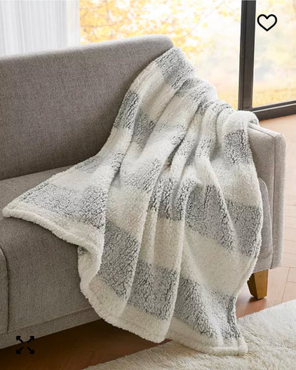 Blanket with Tag and Ornament