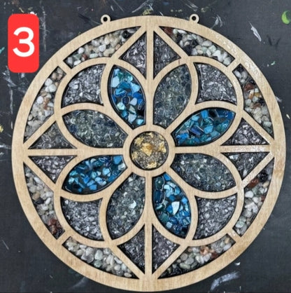 Aug 16th 3pm Crushed Seaglass Resin Suncatcher Workshop
